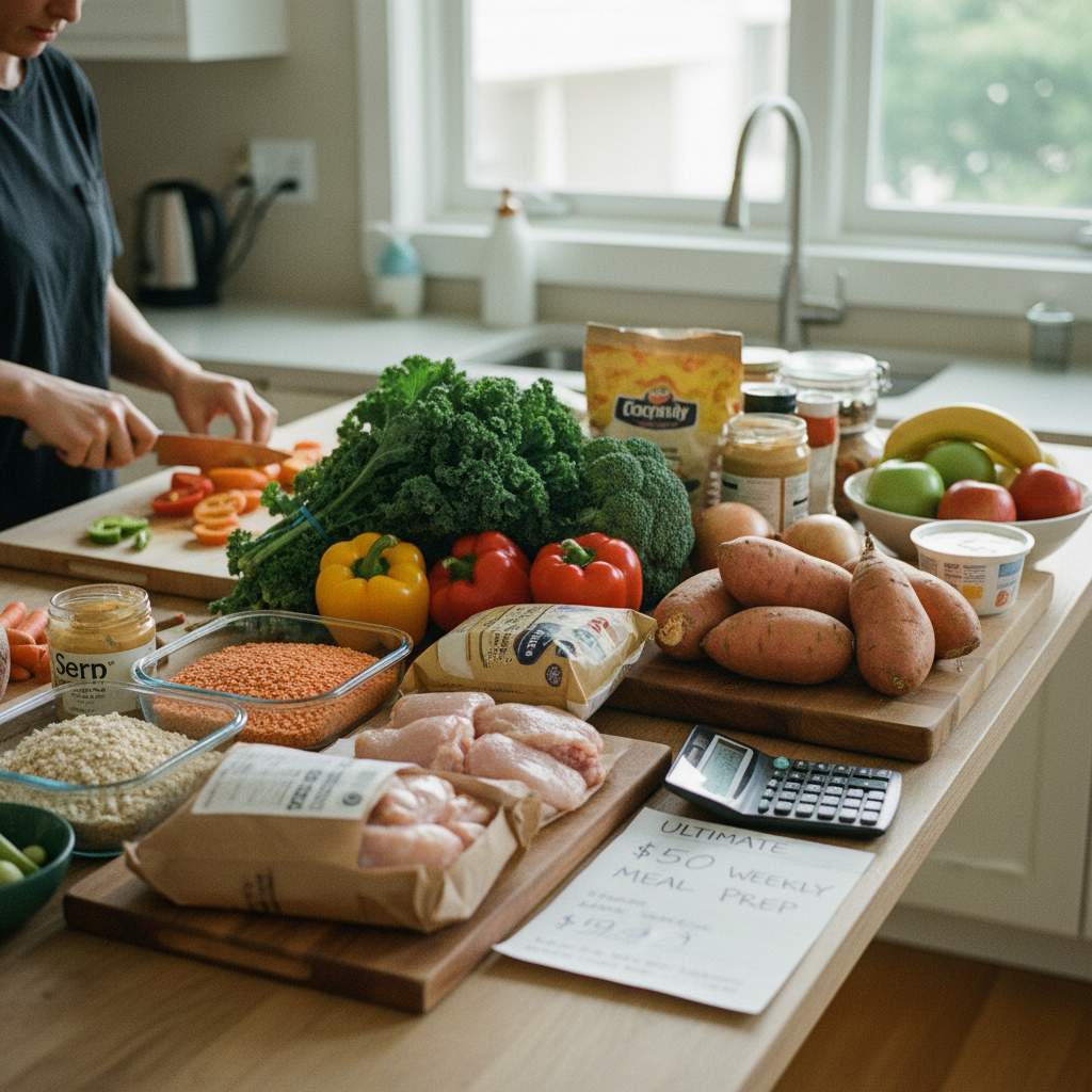 The Ultimate $50 Weekly Meal Prep Shopping List: 7-Day Budget-Friendly Plan