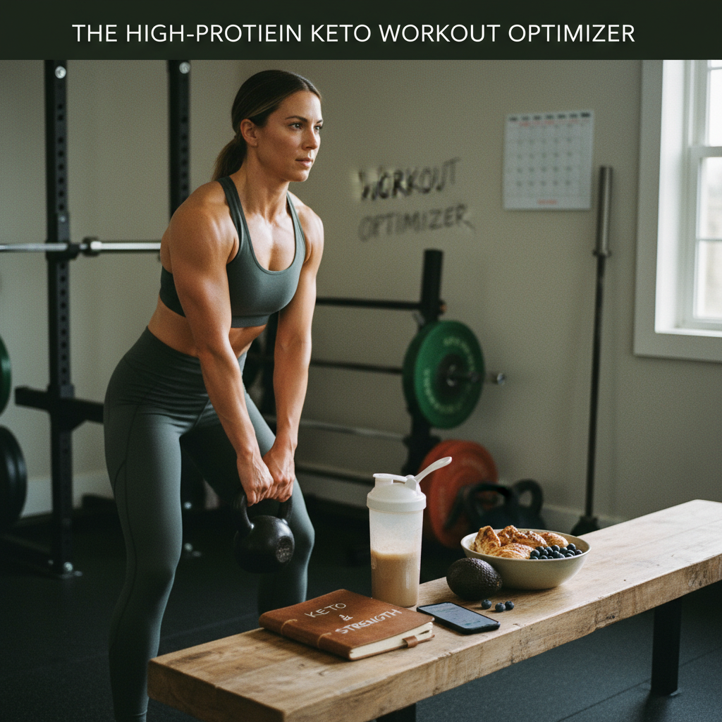 The High-Protein Keto Workout Optimizer: Fueling Performance & Muscle Preservation for Weight Loss