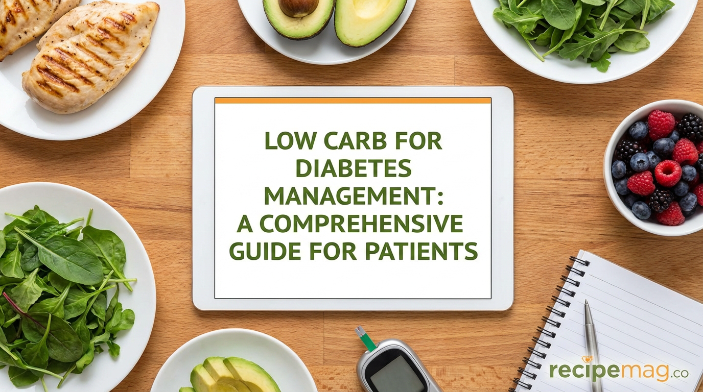 Low Carb for Diabetes Management A Comprehensive Guide For Patients