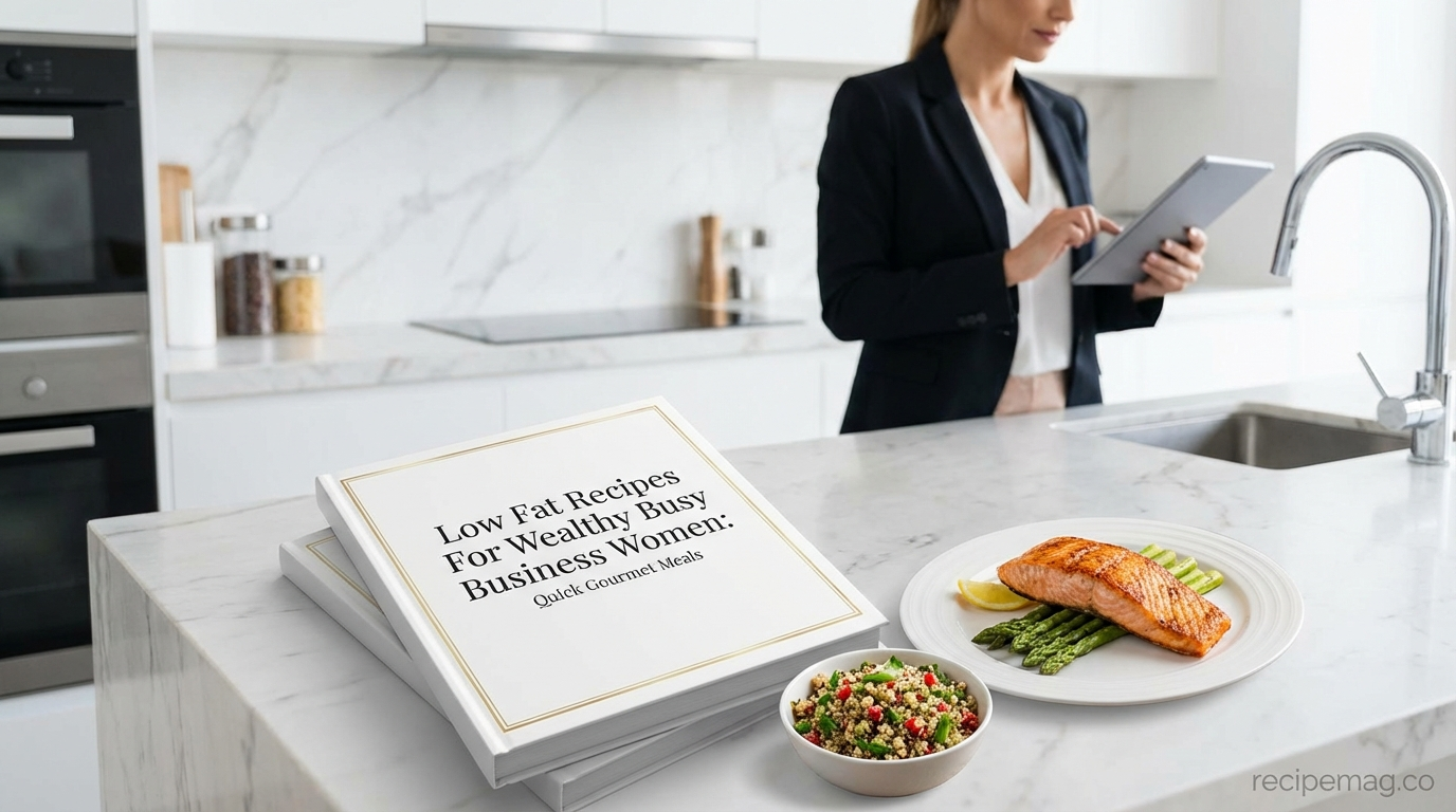 Low Fat Recipes For Wealthy Busy Business Women: Quick Gourmet Meals