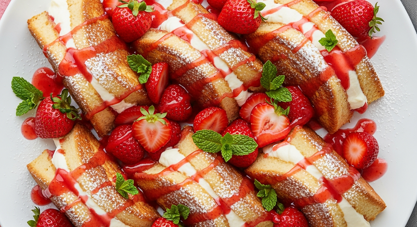 Strawberry Cream Cheese French Toast