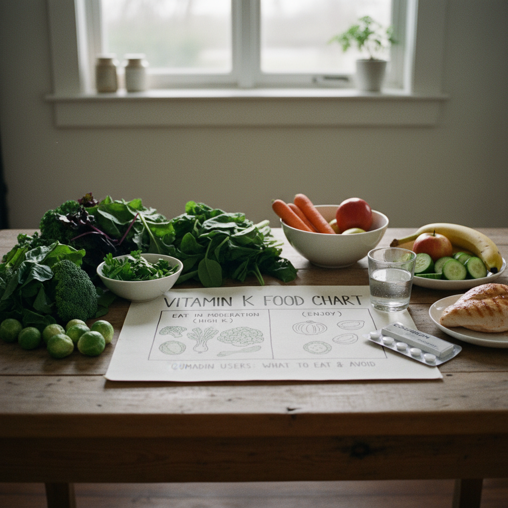 The Ultimate Vitamin K Food Chart for Coumadin Users: What to Eat and Avoid