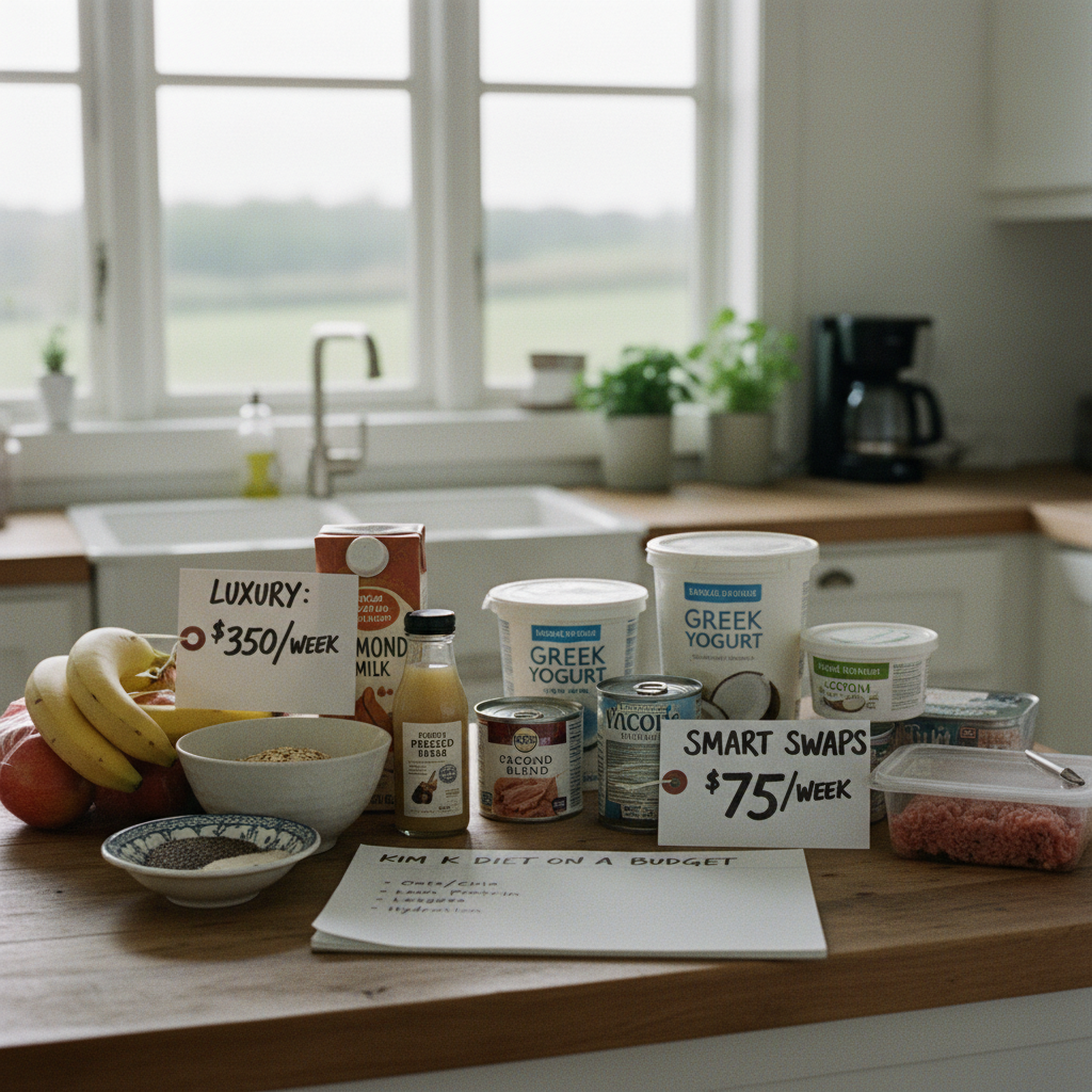 Replicating Kim K’s Diet on a Budget: Affordable Swaps & Cost Analysis