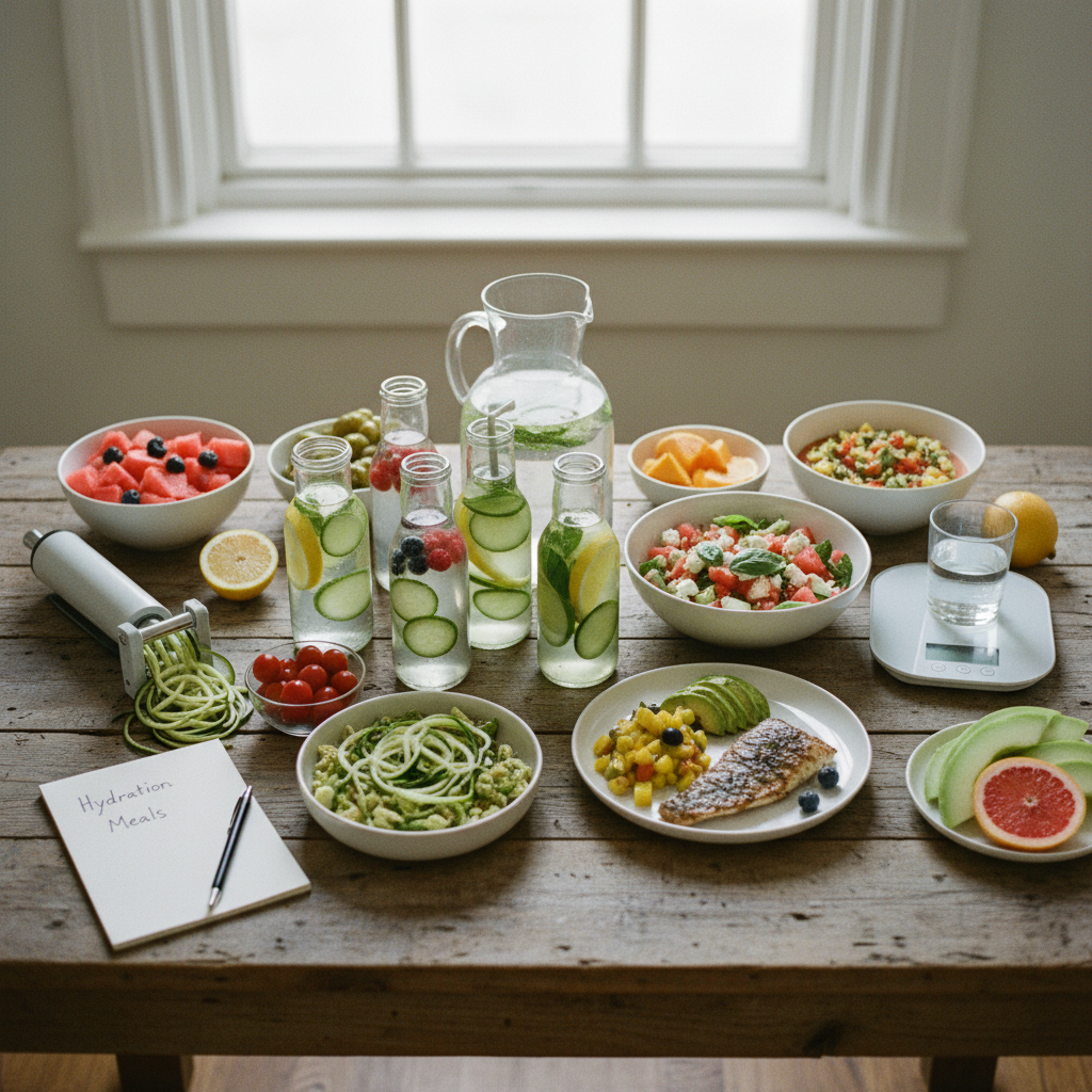 Water Diet Meal Planning: Hydration-Focused Recipes and Strategies for Sustainable Results