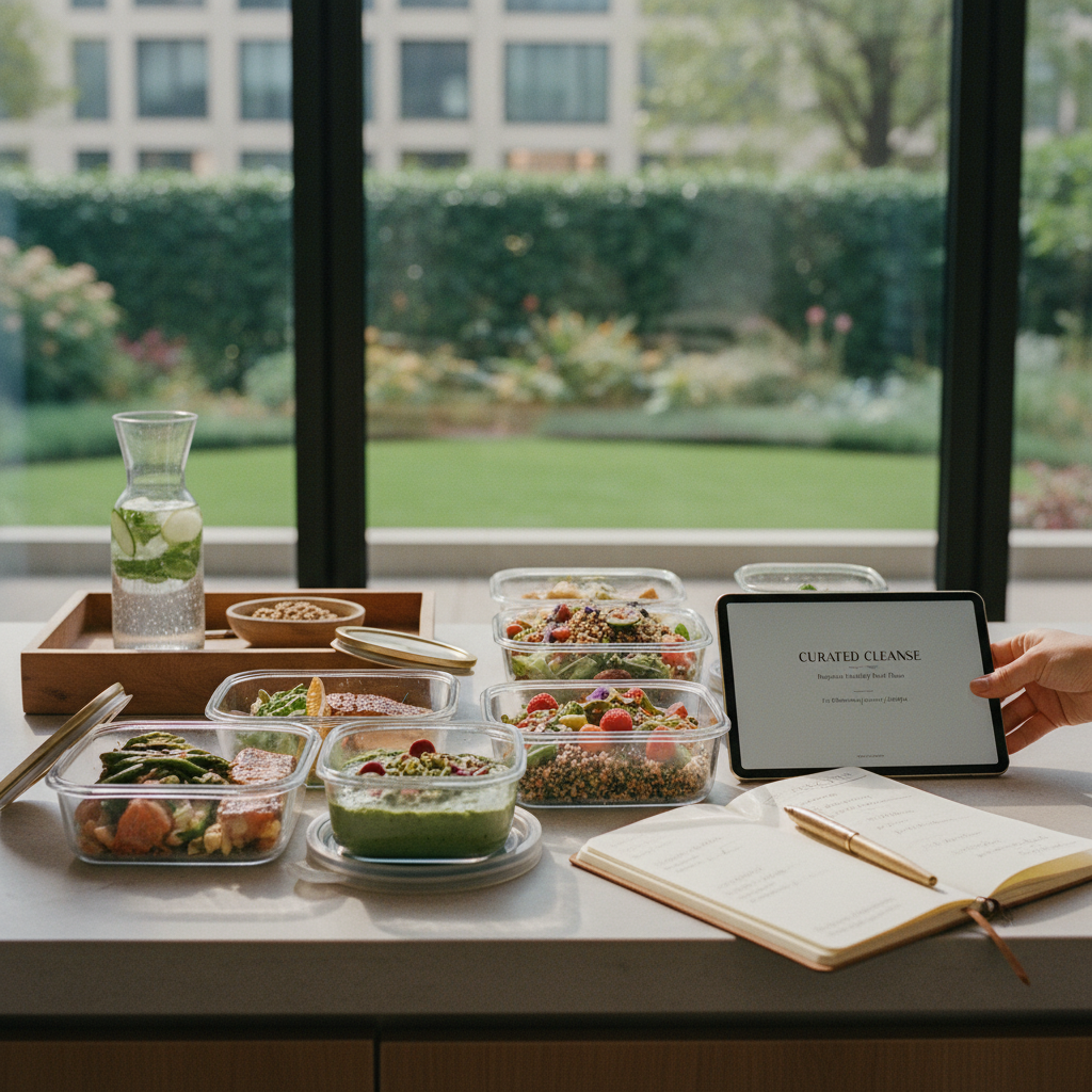 Curated Cleanse: Bespoke Healthy Meal Plans for the Discerning Luxury Lifestyle