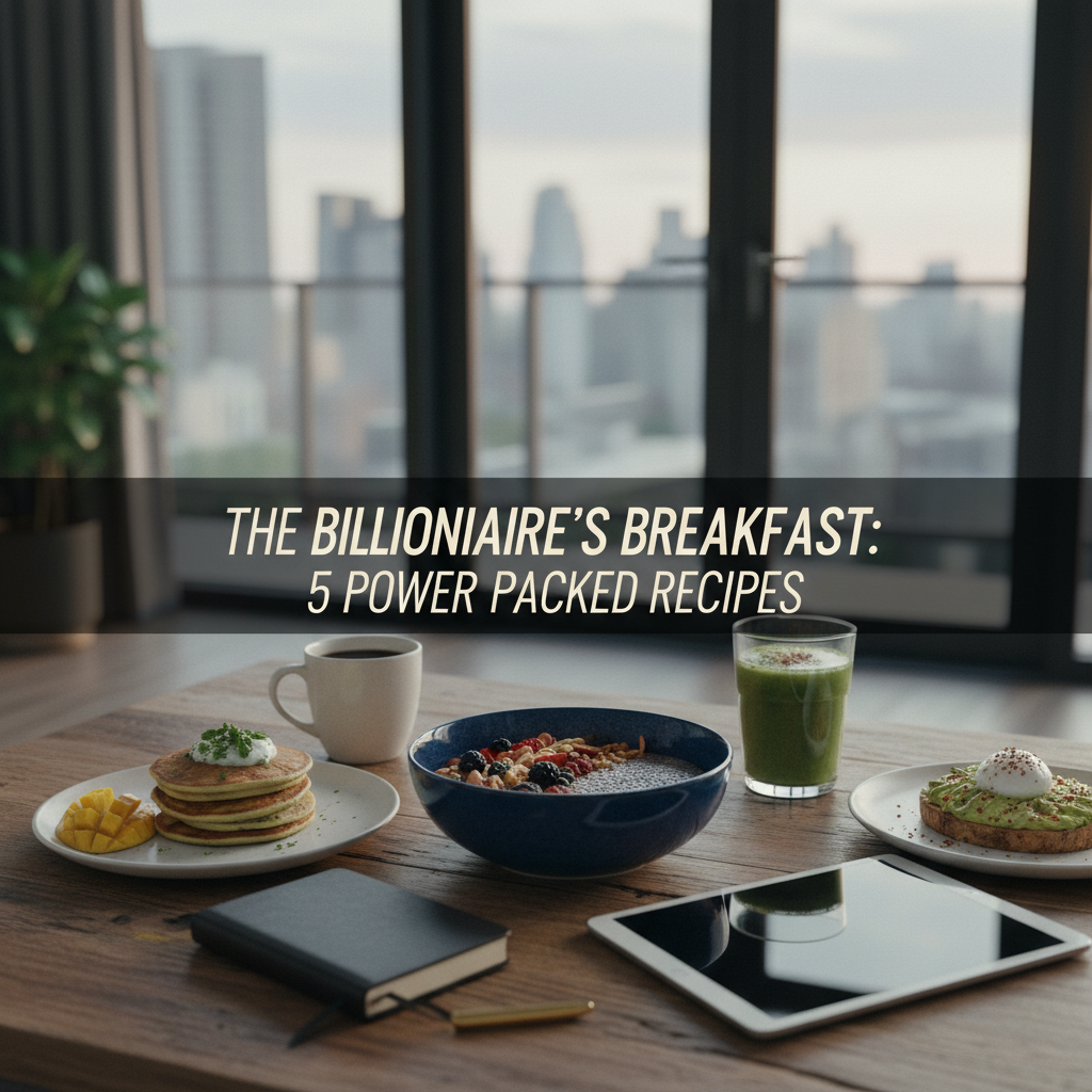 The Billionaire’s Breakfast: 5 Power-Packed Recipes for Peak Performance