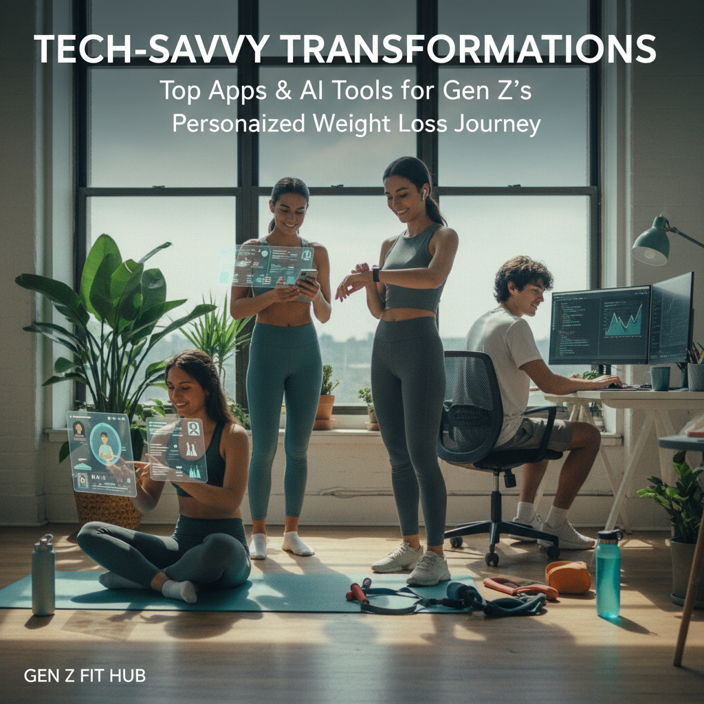 Tech-Savvy Transformations: Top Apps & AI Tools for Gen Z’s Personalized Weight Loss Journey
