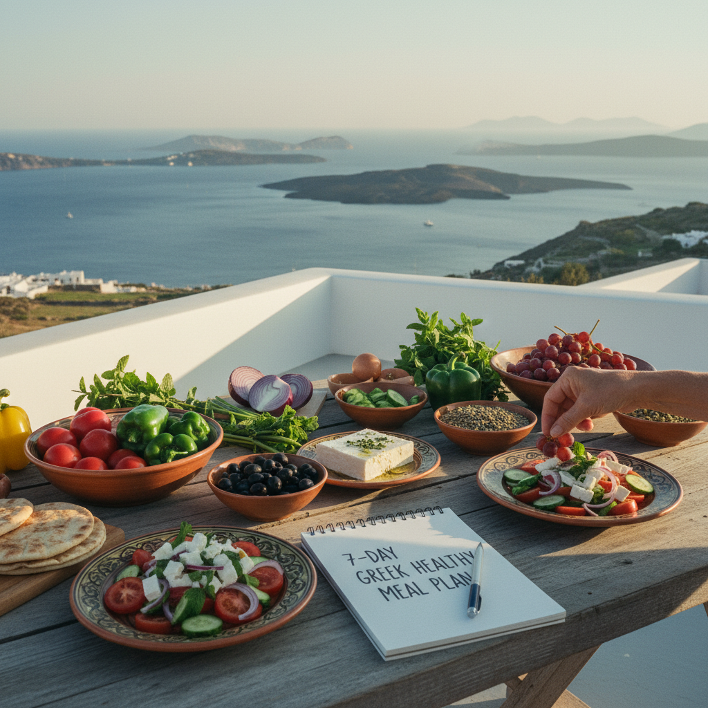 Master the Mediterranean: Your 7-Day Greek Healthy Meal Plan for Longevity