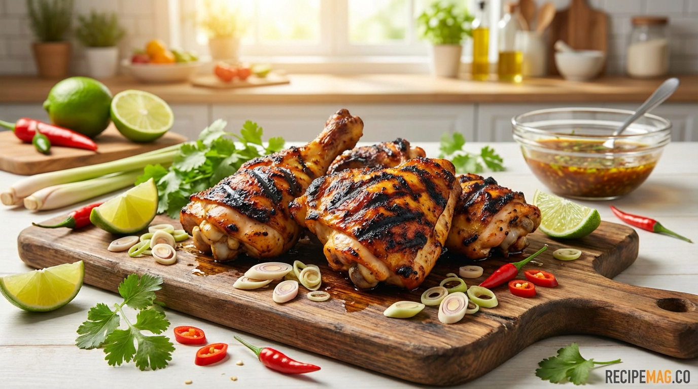 Fresh Lemongrass Marinated Chicken Thighs: Best Recipe