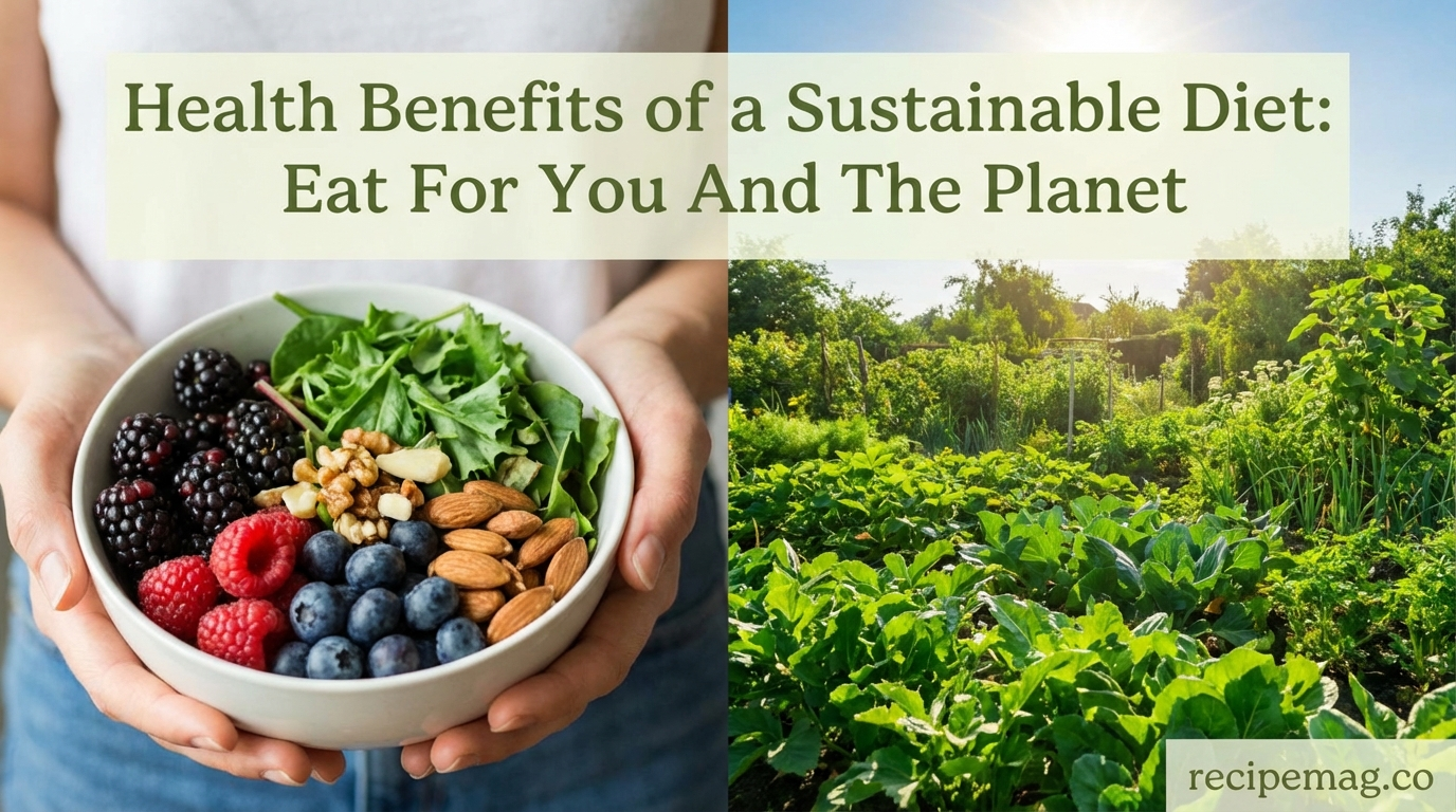 Health Benefits of a Sustainable Diet: Eat For You And The Planet