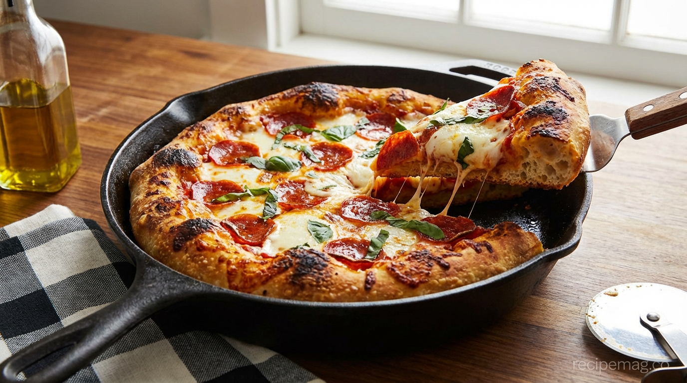 Simple Crispy Pan Pizza: A Foolproof Recipe Guide