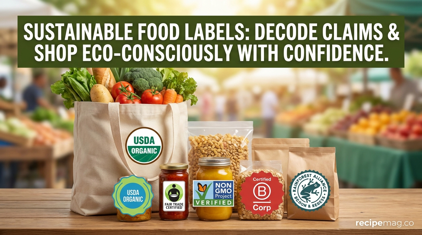 Sustainable Food Labels: Decode Claims & Shop Eco-Consciously With Confidence