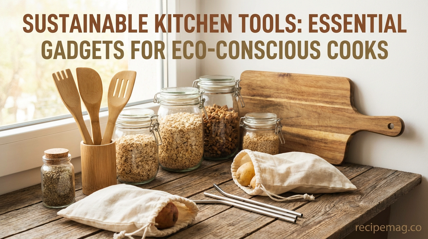 Sustainable Kitchen Tools: Essential Gadgets For Eco-Conscious Cooks
