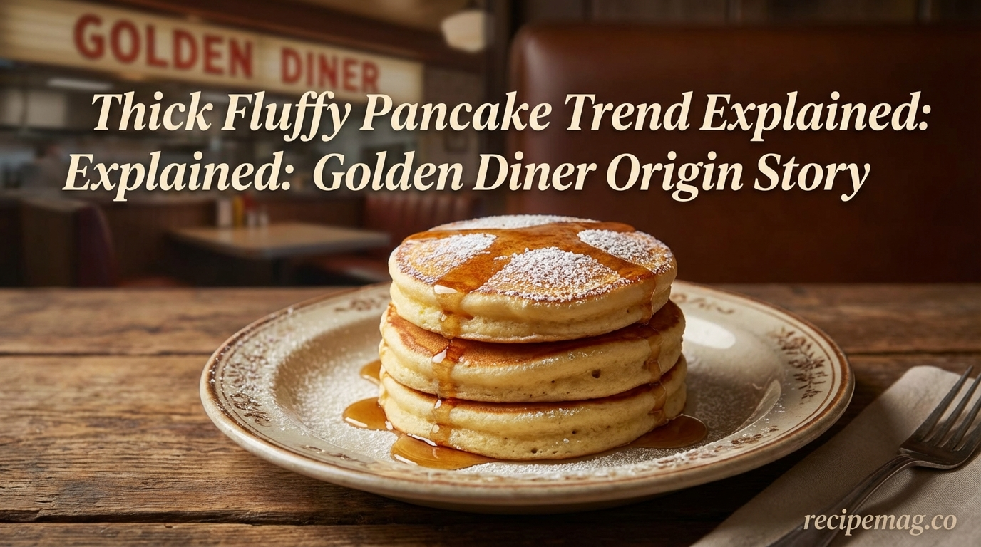 Thick Fluffy Pancake Trend Explained Golden Diner Origin Story