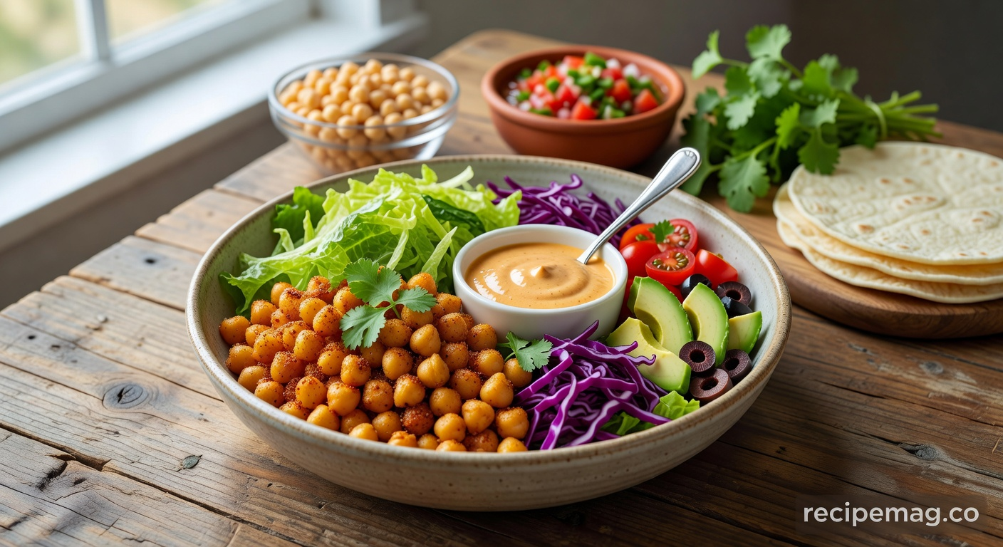 Vegan Chickpea Taco Salad: The Ultimate 30-Minute Recipe