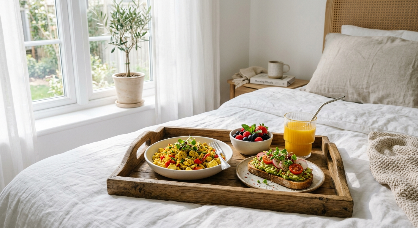 Vegan Mother’s Day Breakfast in Bed: Plant-Based Ideas