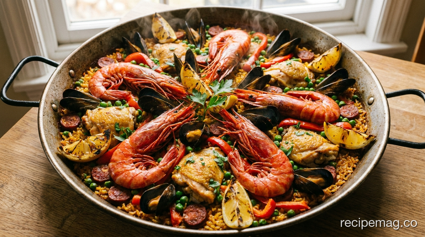 Backyard Paella: An Impressive One-Pan Summer Feast