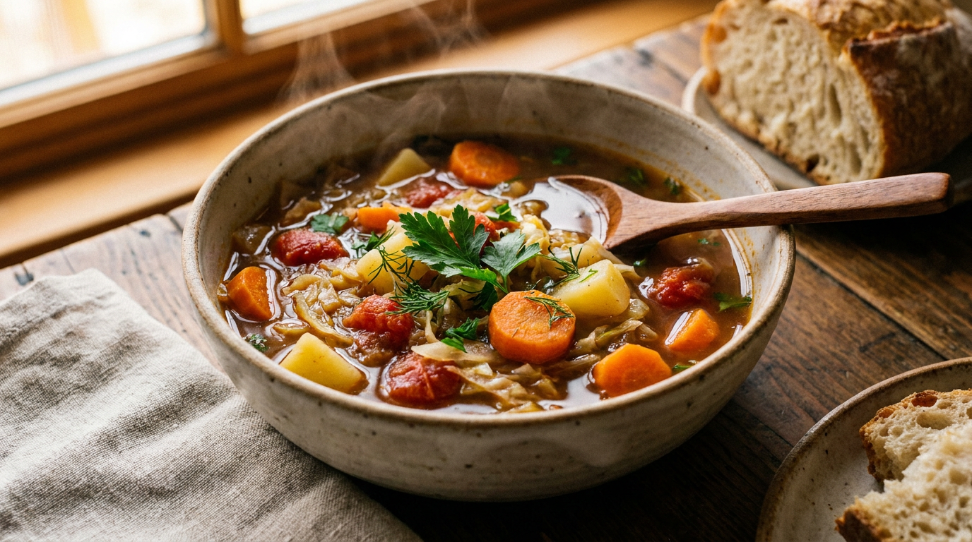 Cabbage Vegetable Soup: The Ultimate Healthy Comfort Bowl