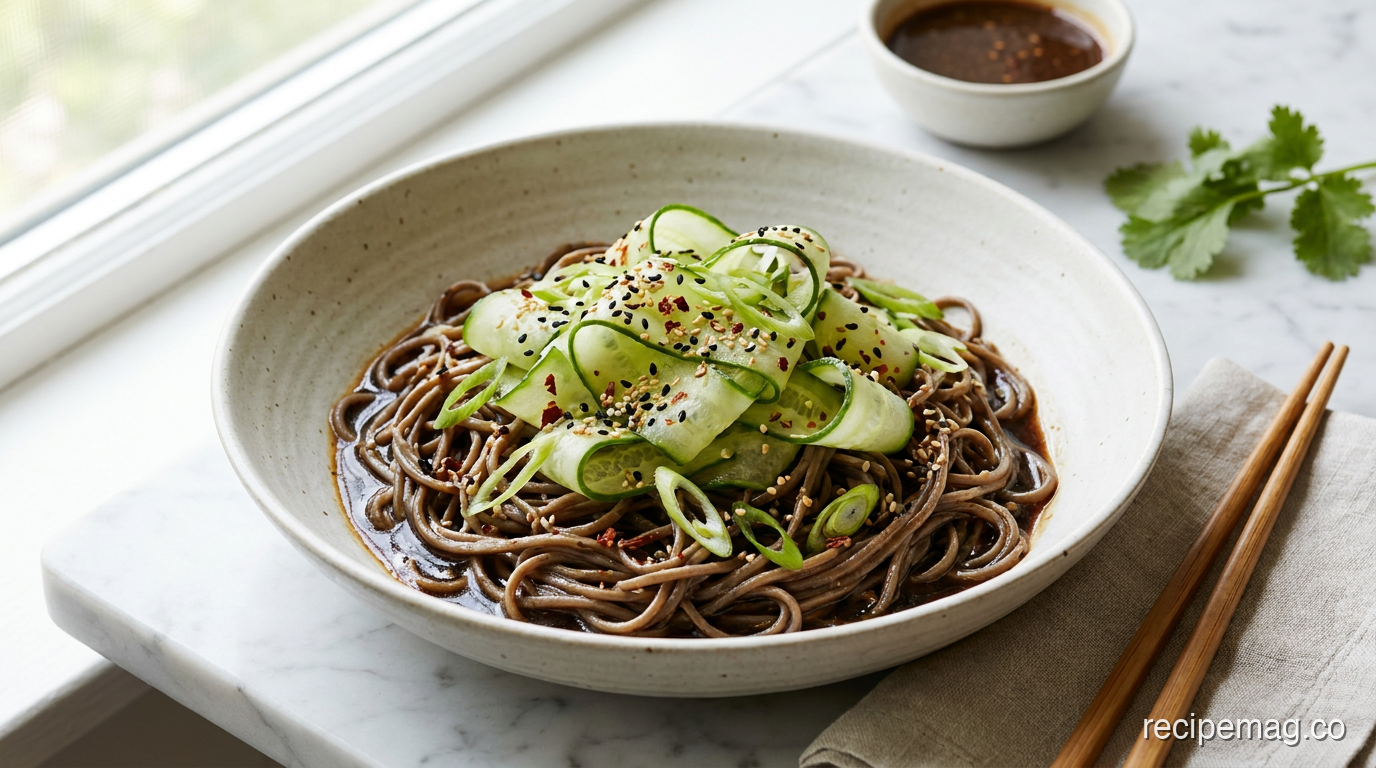Cold Sesame Noodle Salad: The Perfect Make-Ahead Lunch