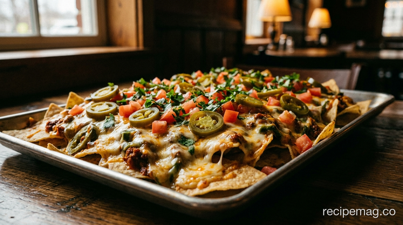 Loaded Nachos with Homemade Queso Fundido