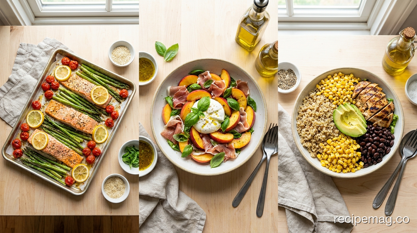 10 Quick Summer Weeknight Dinners Under 30 Minutes