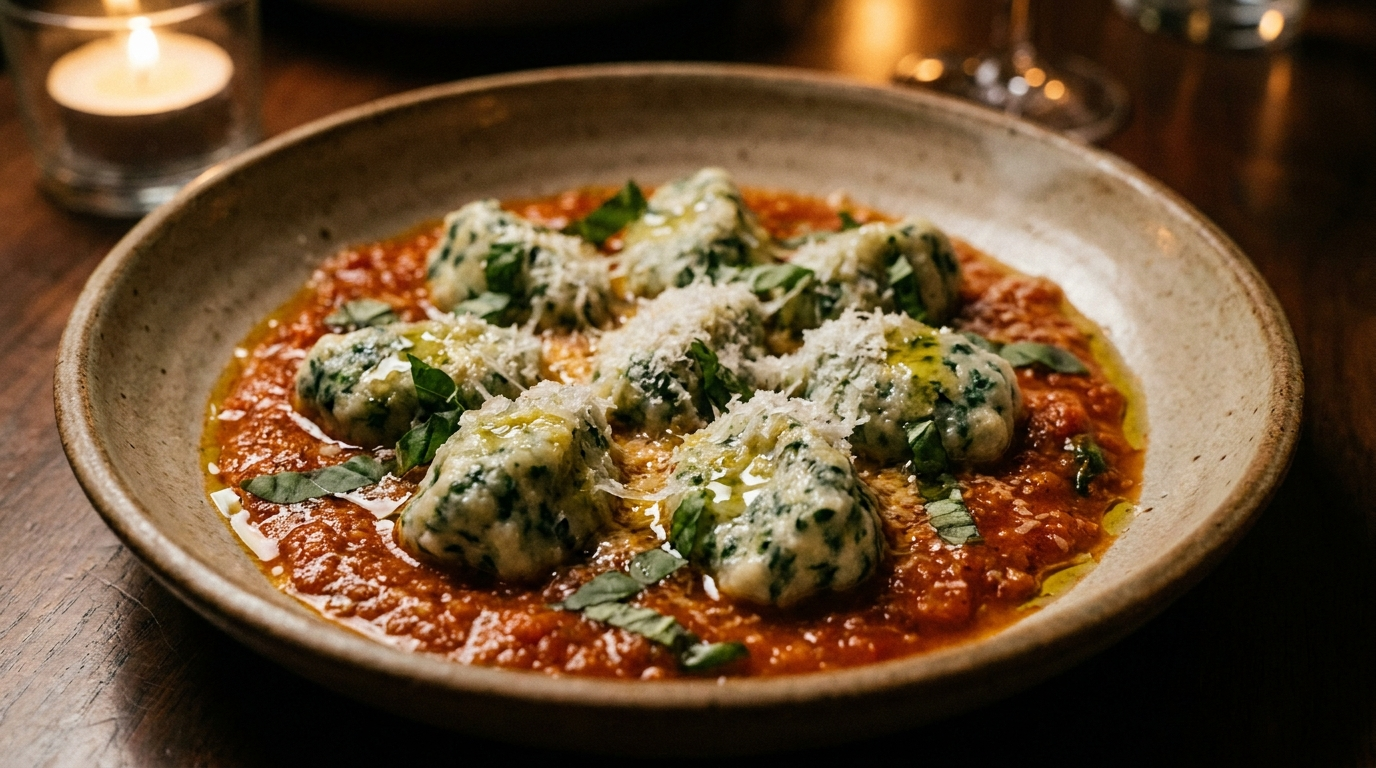 Spinach and Ricotta Gnudi: Easy Naked Ravioli Recipe