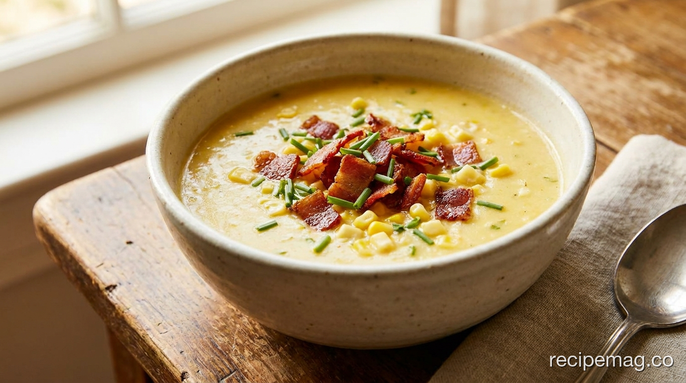 Summer Corn Chowder: Sweet, Smoky, and Creamy