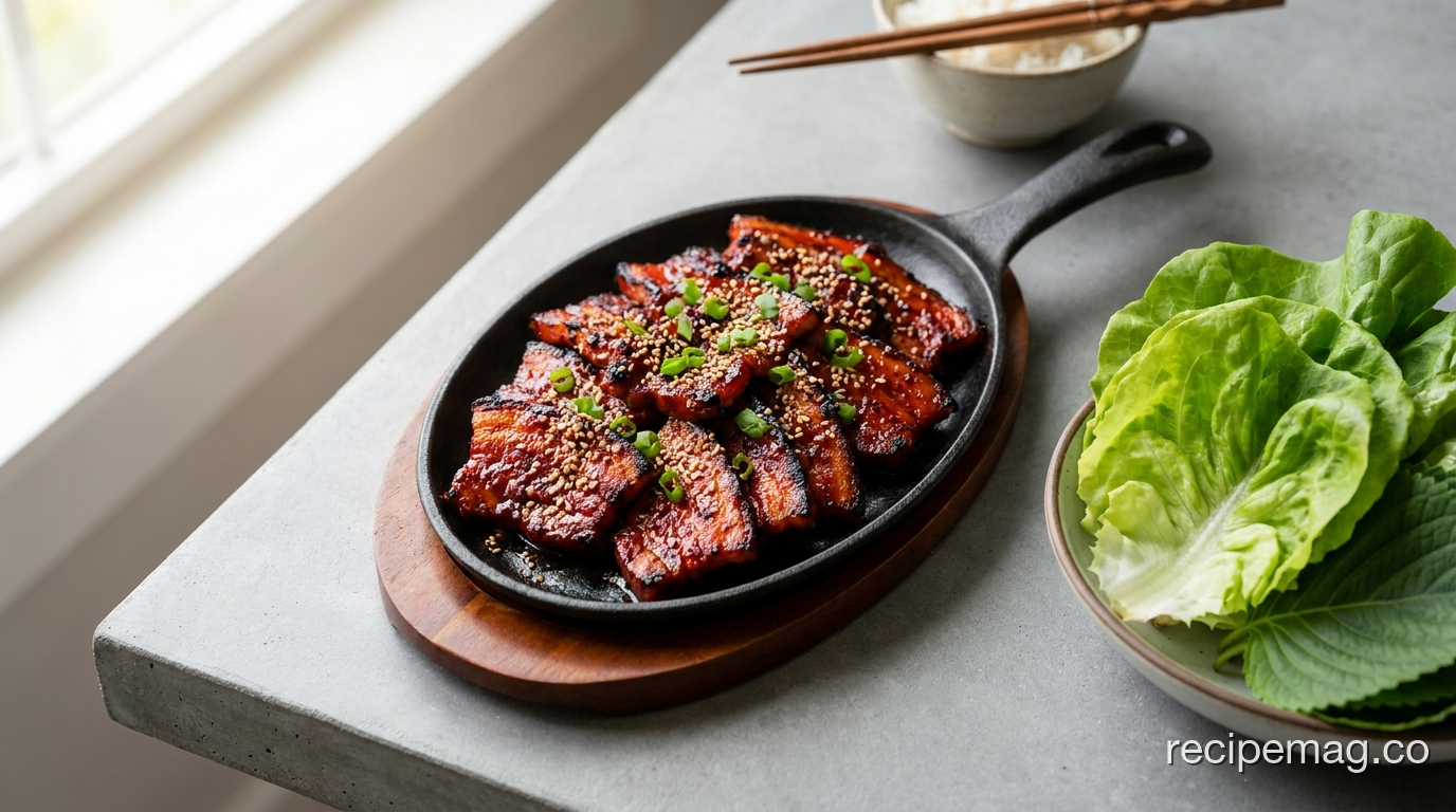 Korean Gochujang Grilled Pork