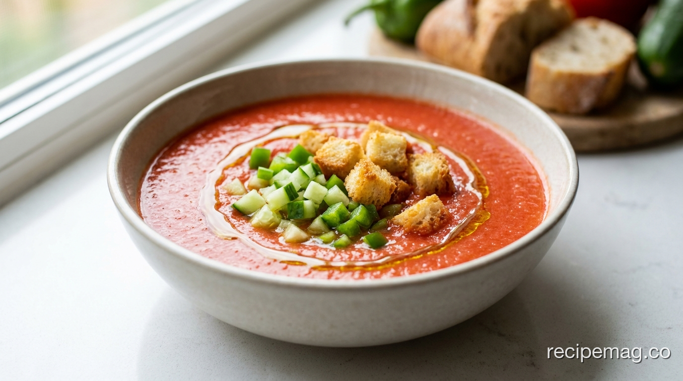 Authentic Gazpacho Andaluz