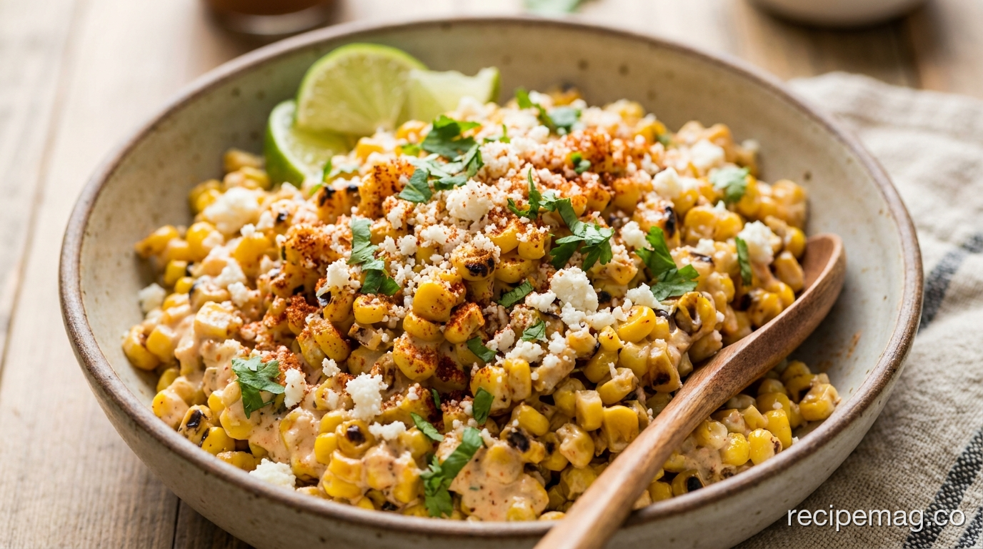 Mexican Street Corn Salad (Esquites)