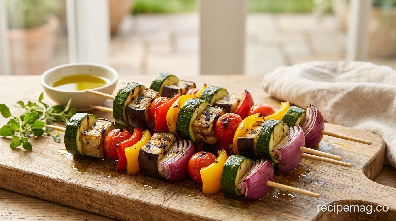 Grilled Ratatouille Skewers