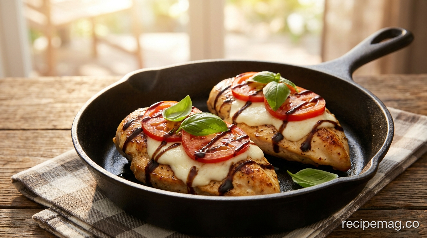 Grilled Caprese Chicken