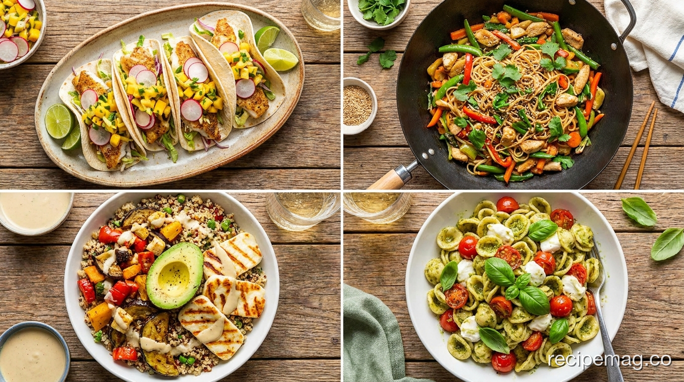 10 Quick Summer Weeknight Dinners