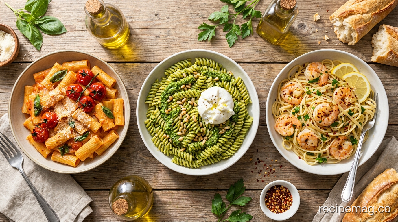 12 Easy Weeknight Pasta Dinners for Late Summer