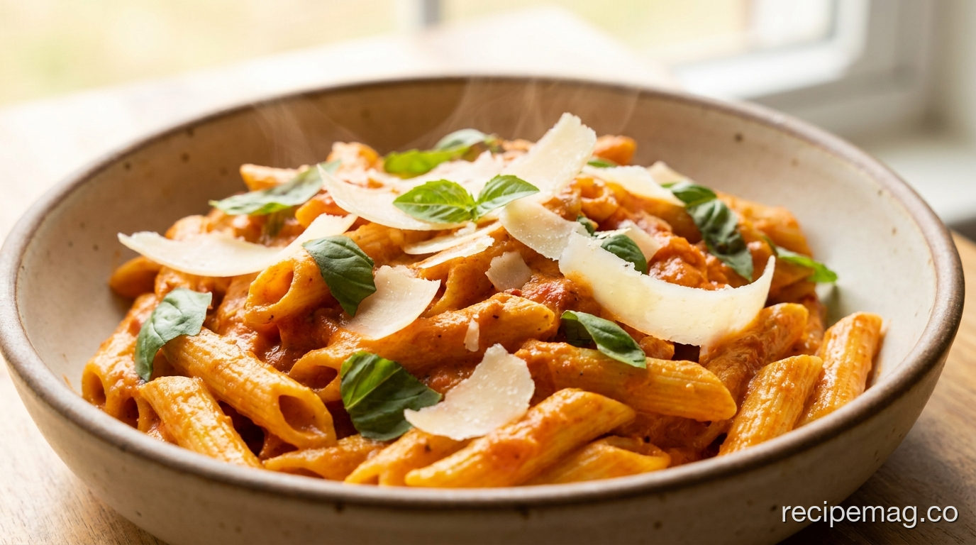 Creamy Tomato Basil Pasta
