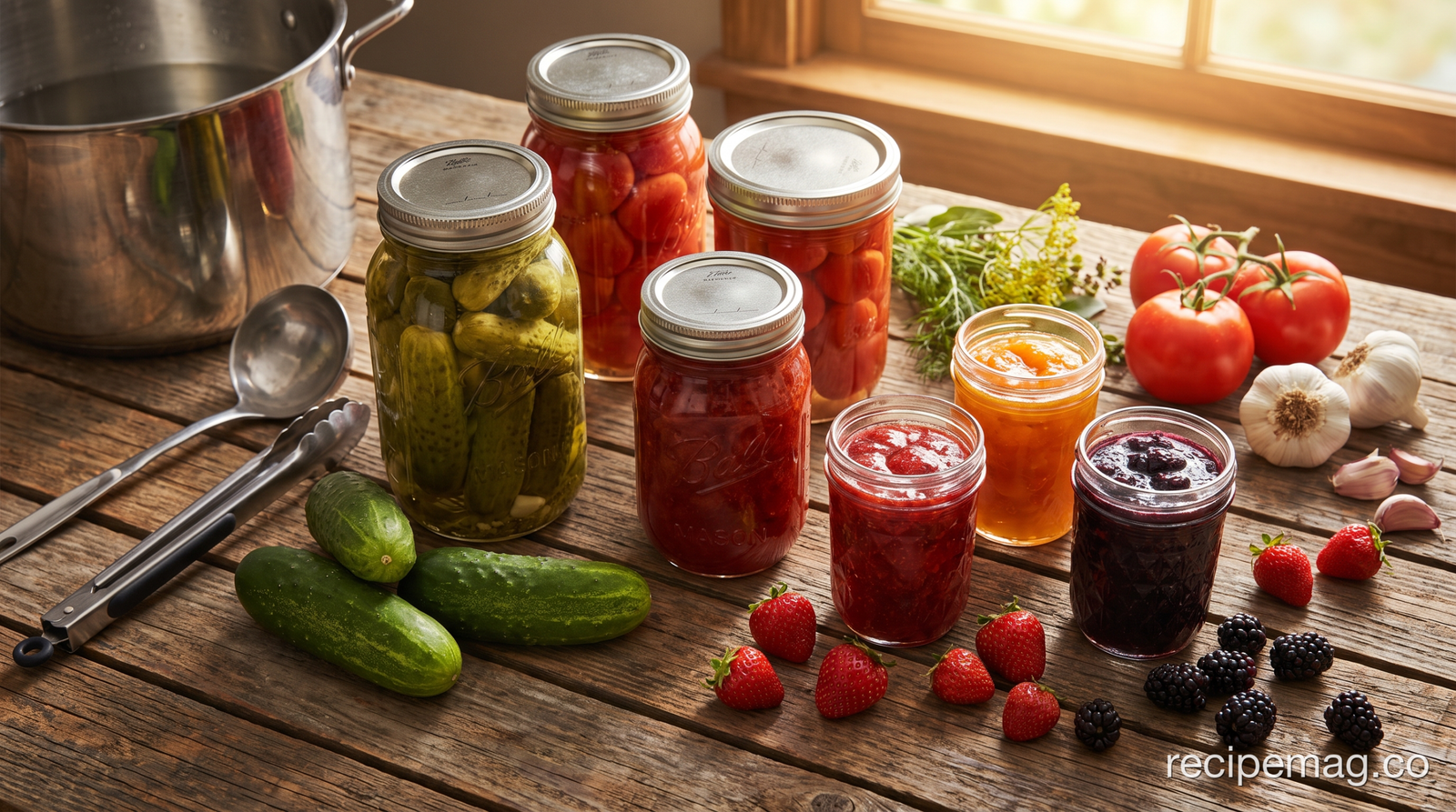 How to Preserve Summer Produce: Freezing, Pickling, and Canning Basics