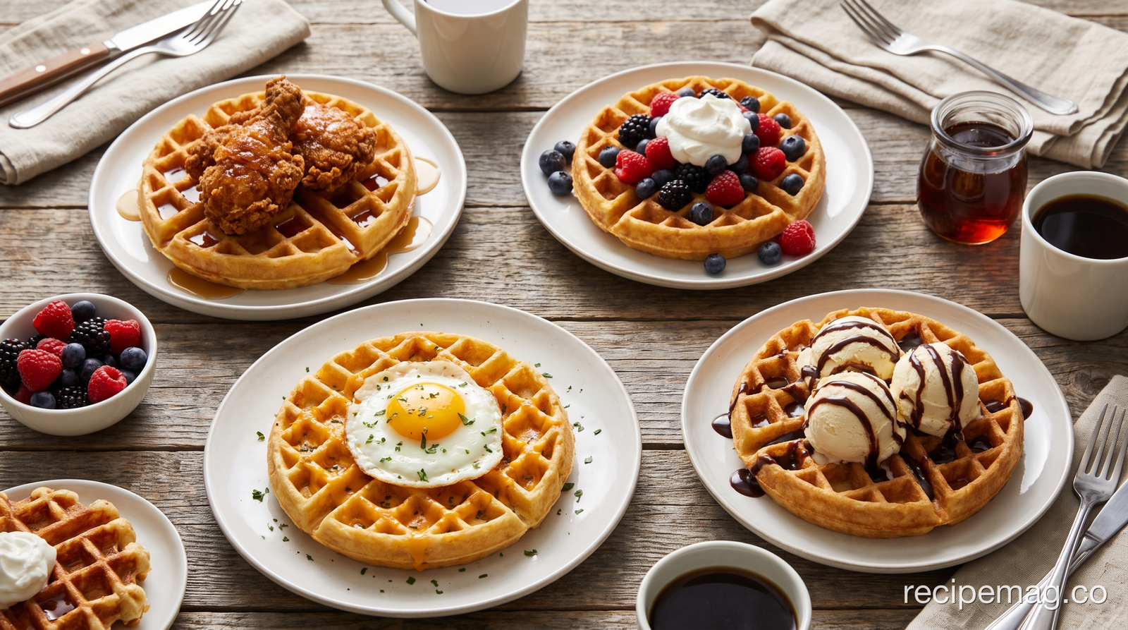National Waffle Day: 10 Ways to Eat Waffles Beyond Syrup
