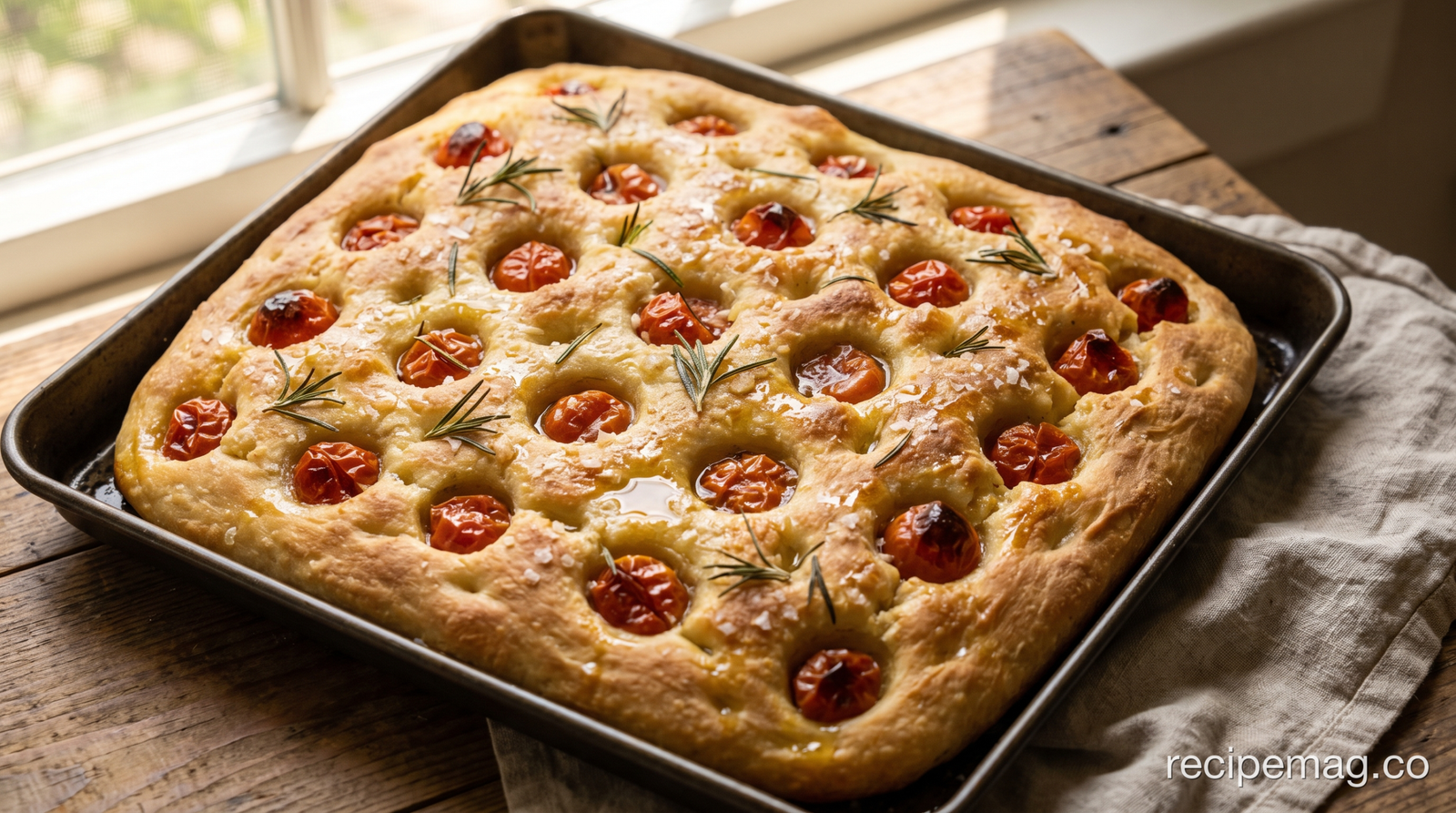 Tomato and Herb Focaccia