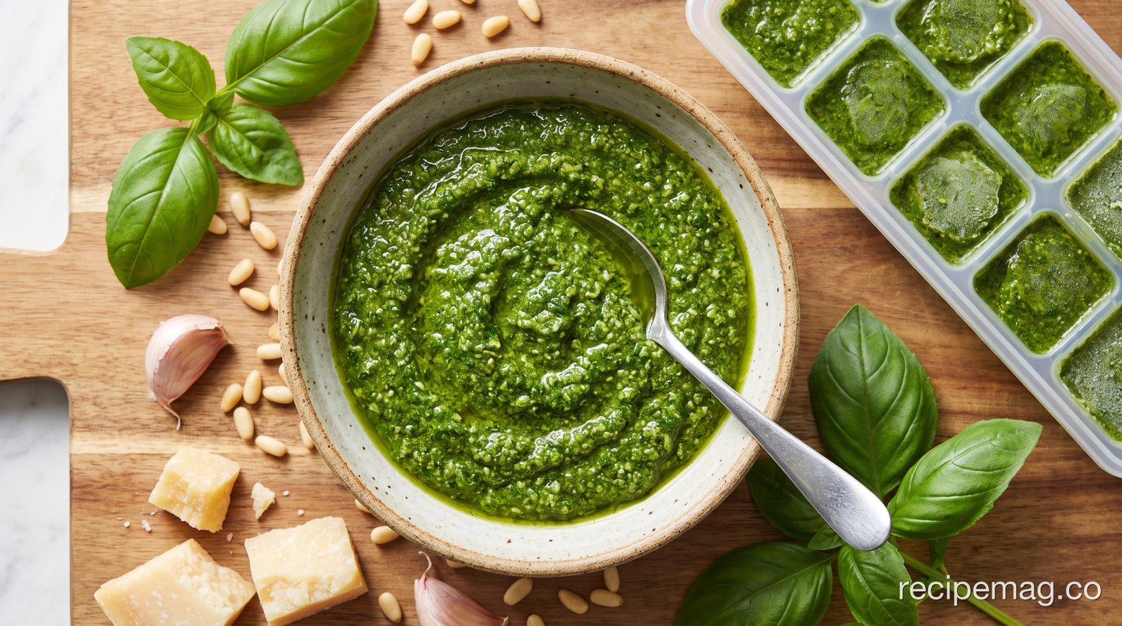 Classic Basil Pesto (and How to Freeze It)